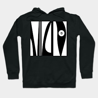 Dancing - Black and White #minimal #art #design #kirovair #buyart #decor #home Hoodie